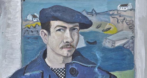Gerard Dillon, Self Portrait at Roundstone